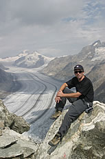 Aletsch Glacier Switzerland a World Heritage Site 