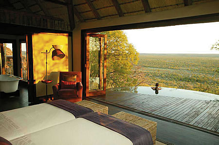 The view from your bedroom at Little Ongava Camp Etosha National Park Namibia with vacationtechnician.com